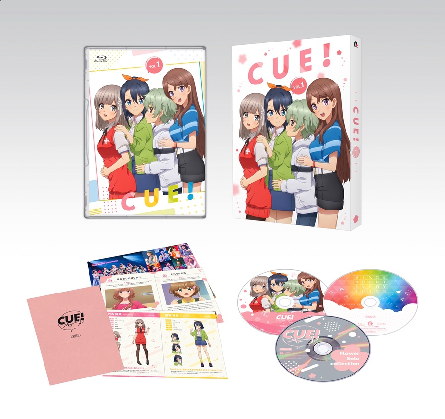 TVアニメ CUE! Blu-ray全巻\u0026特典CD＋チーム対抗バラエティ動画